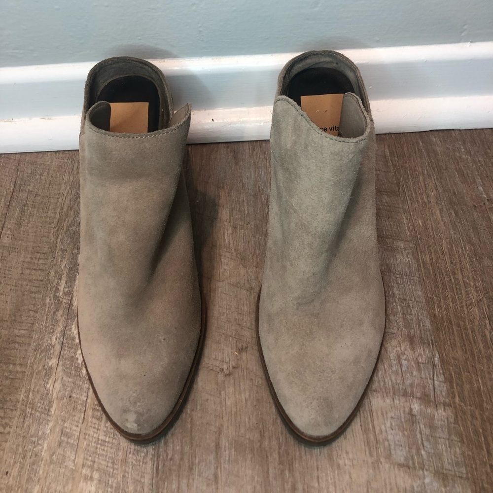 Suede Mules